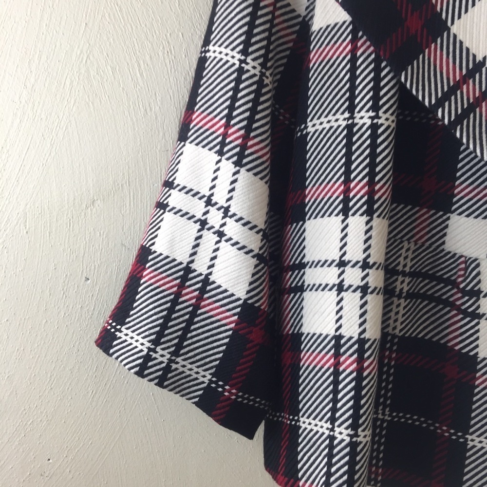 NYCC Plaid Jacket. Red/White/Blue. Sz S. - Picture 4 of 5